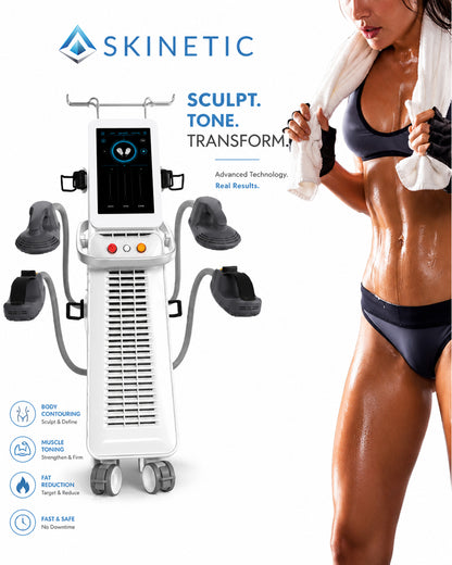 4 Handle RF+EMS Sculpting Machine