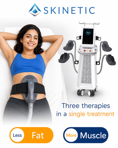 4 Handle RF+EMS Sculpting Machine