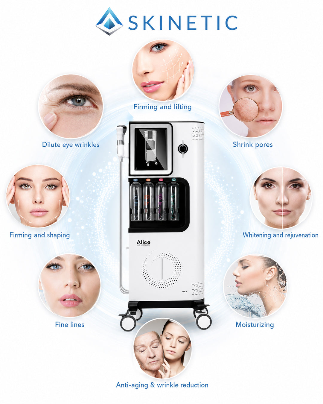KIM 8 in 1 Cavitation Body Slimming & Skin Tightening Machine