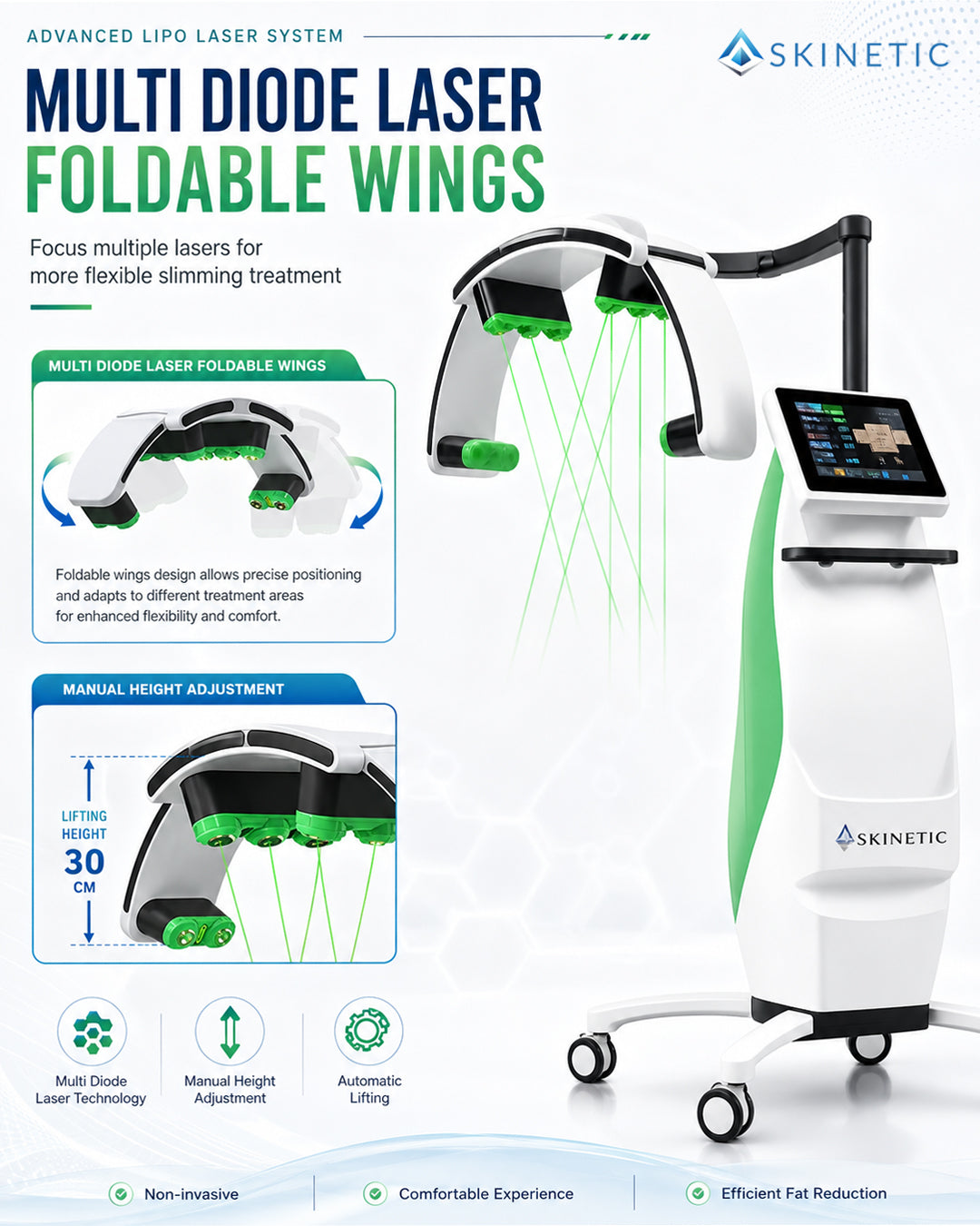10D Laser Lipo Fat Reduction Machine