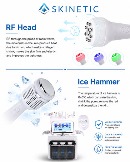 7 In 1 Hydrafacial Machine ( Double Motor)