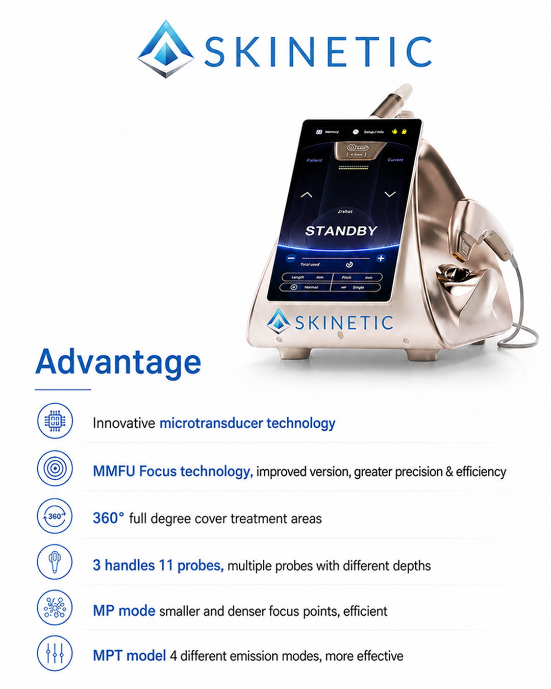 12D HIFU Skin Tightening & Face Lifting Machine