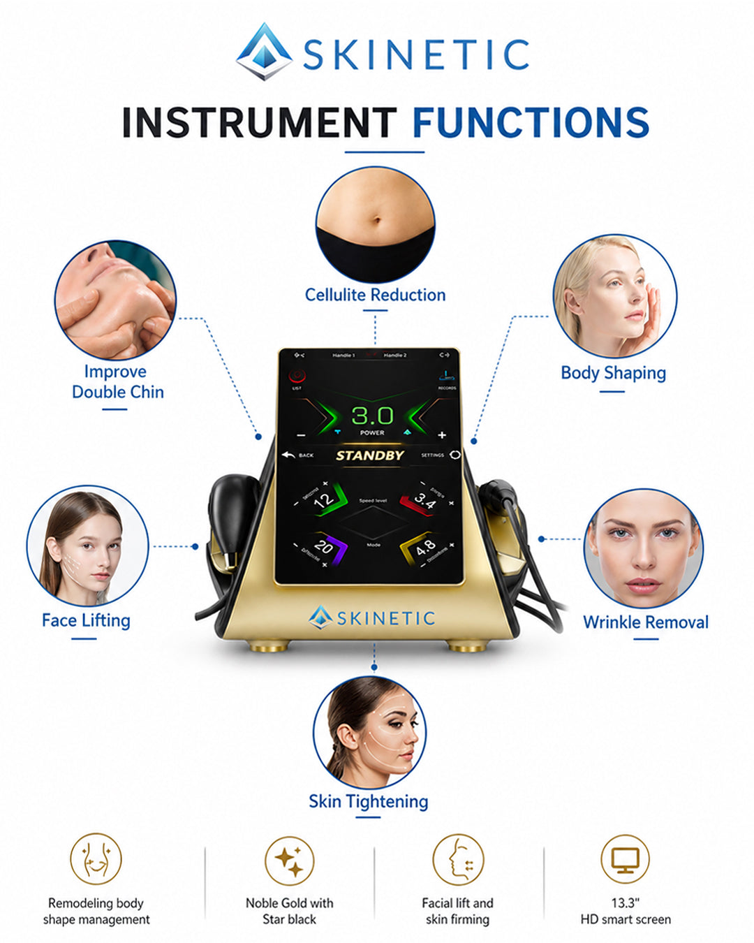 22D MAX HIFU Skin Tightening & Face Lifting Machine