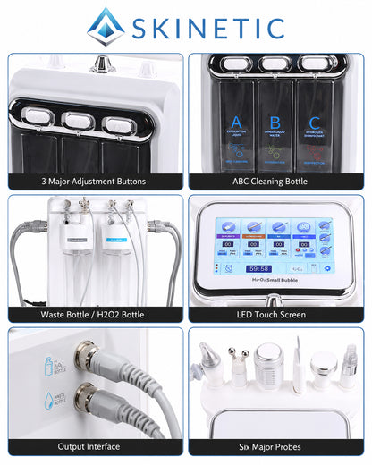 7 In 1 Hydrafacial Machine ( Double Motor)