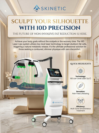 10D Laser Lipo Fat Reduction Machine