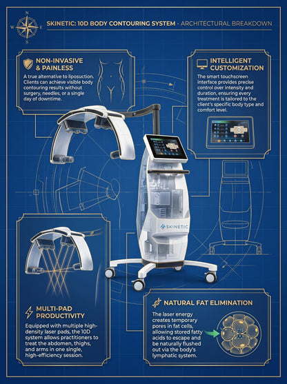 10D Laser Lipo Fat Reduction Machine