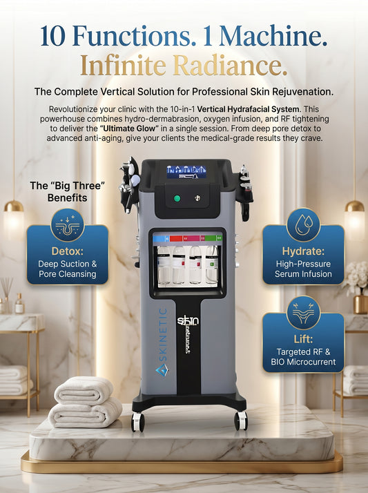 10 in1 Vertical Hydrafacial Machine
