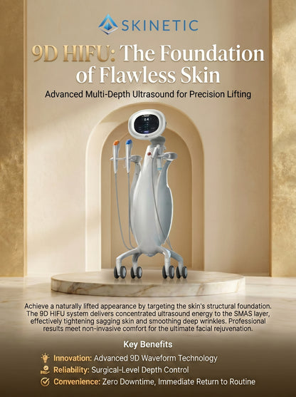 9D HIFU Skin Tightening & Face Lifting Machine