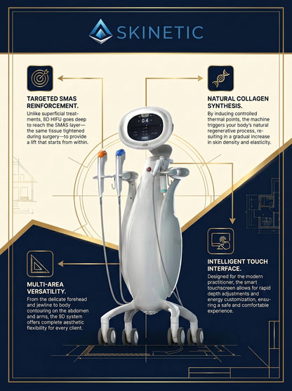 9D HIFU Skin Tightening & Face Lifting Machine