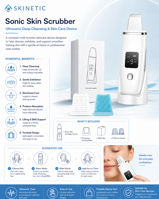 Portable Sonic Scrubber